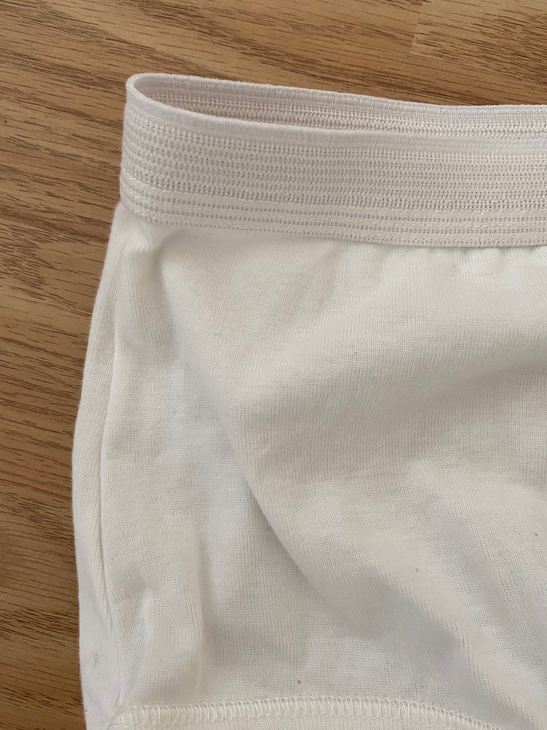Pack of TWO Men/'s French /'EMINENCE/' Vintage Pure White Cotton Undies Y Fronts ML NOS