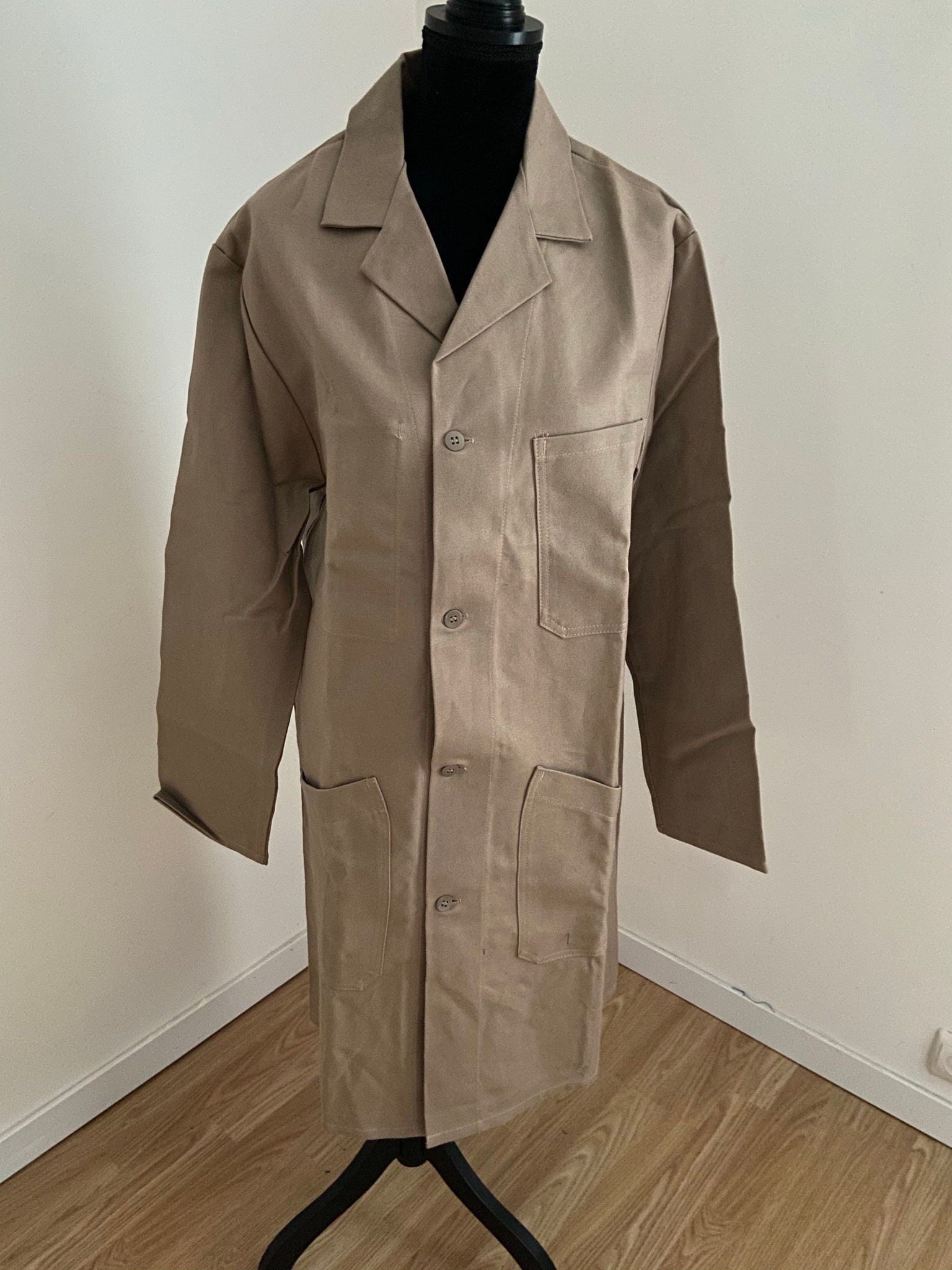 Khaki storemans hotsell coat
