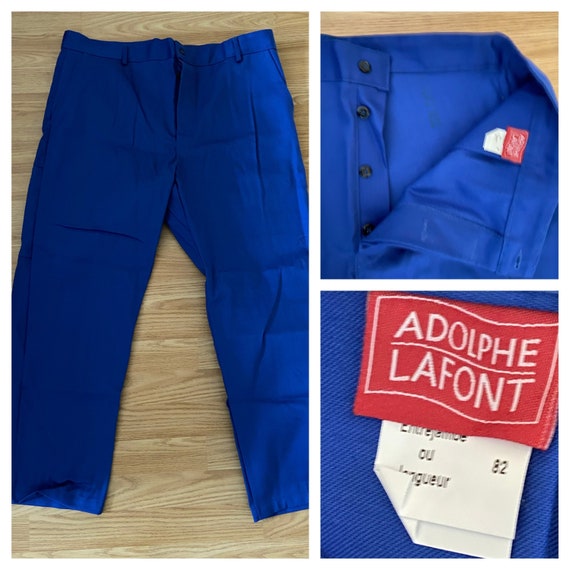Unworn - French Adolphe Lafont 'Bugatti Blue' Butt