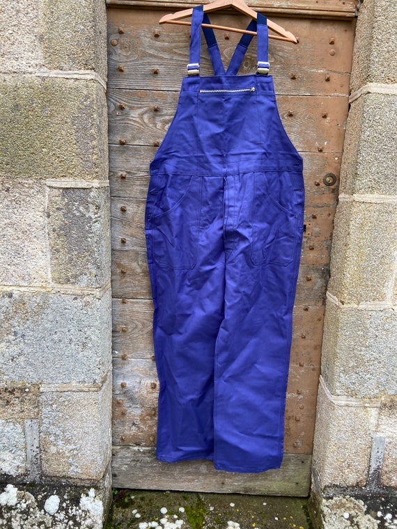 NOS - French Rail Worker's 'Indigo Bleu' Dungarees