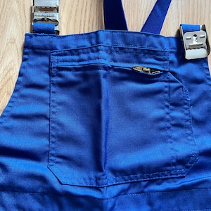 Unworn - Vintage SGDG French Work Dungarees / Overalls / Bleu de Travail - Era 1960&#39;s (L)
