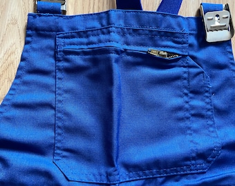 Unworn - Vintage SGDG French Work Dungarees / Overalls / Bleu de Travail - Era 1960's (L)