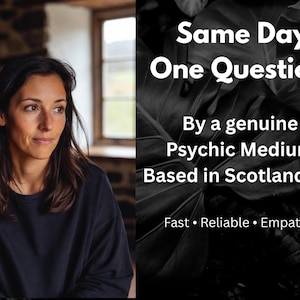 Same Day One Question Psychic Reading | Accurate, Intuitive Insight | Love, Career, Life Guidance