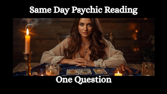 Same Day One Question Psychic Reading | Accurate, Intuitive Insight | Love, Career, Life Guidance
