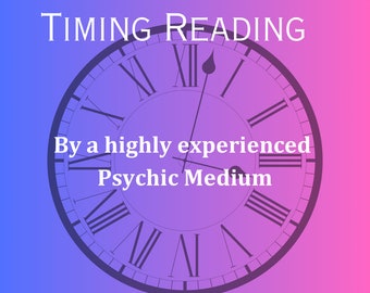 Same Day Timing Reading by Experienced Psychic Medium