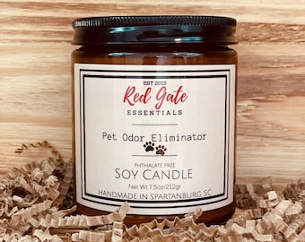 Odor Eliminator Soy Candles, Pet Odor Eliminator Soy Candle, Smoke & Odor Eliminator Soy Candle, Phthalate Free Soy Candles