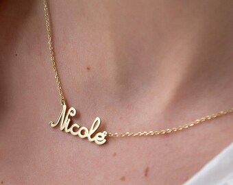 Name Necklace Personalized Custom Dainty Gift for Mother SN0224