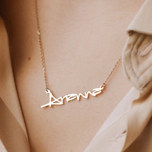 Name Necklace Personalized Custom Dainty Gift for Mother SN0224