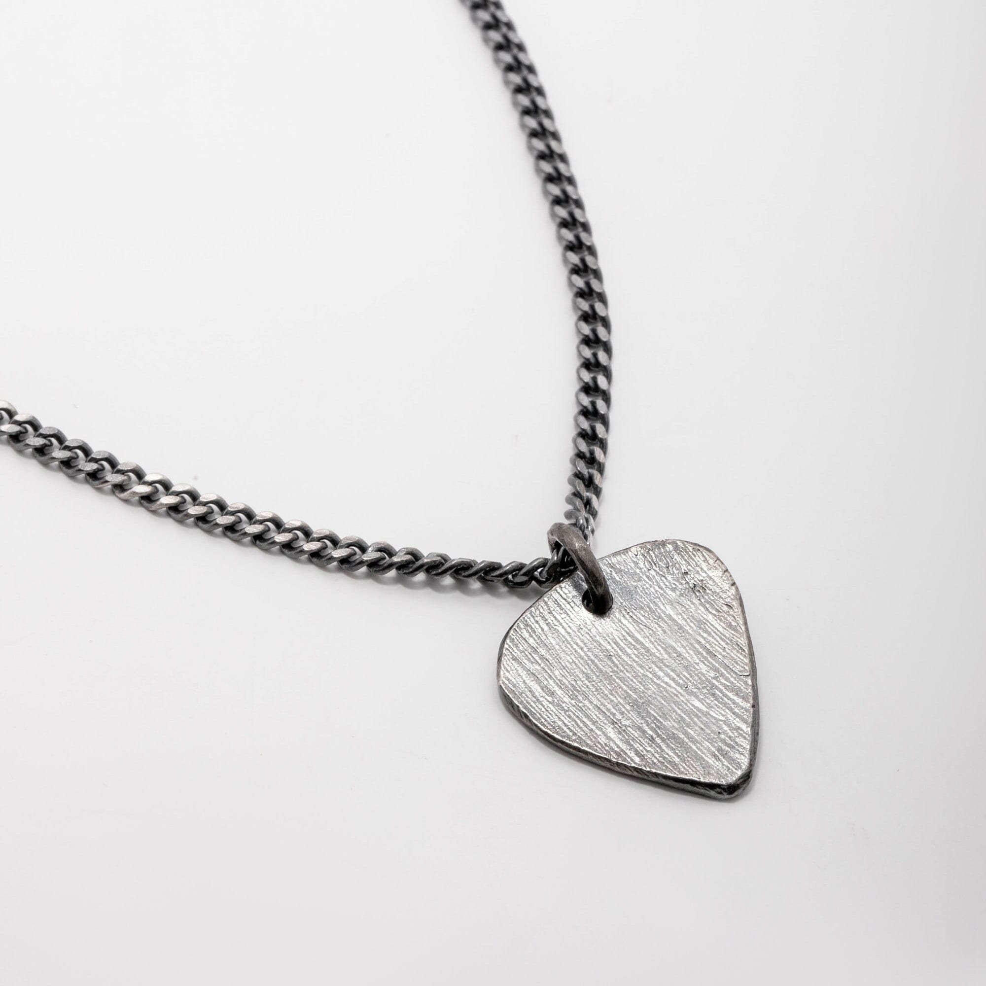 Mens guitar pick best sale necklace