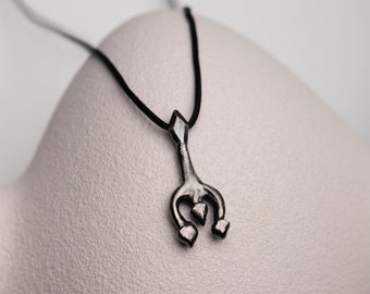 Trident Pendant Necklace, Poseidon Ancient Greek Jewelry for Men SN00148