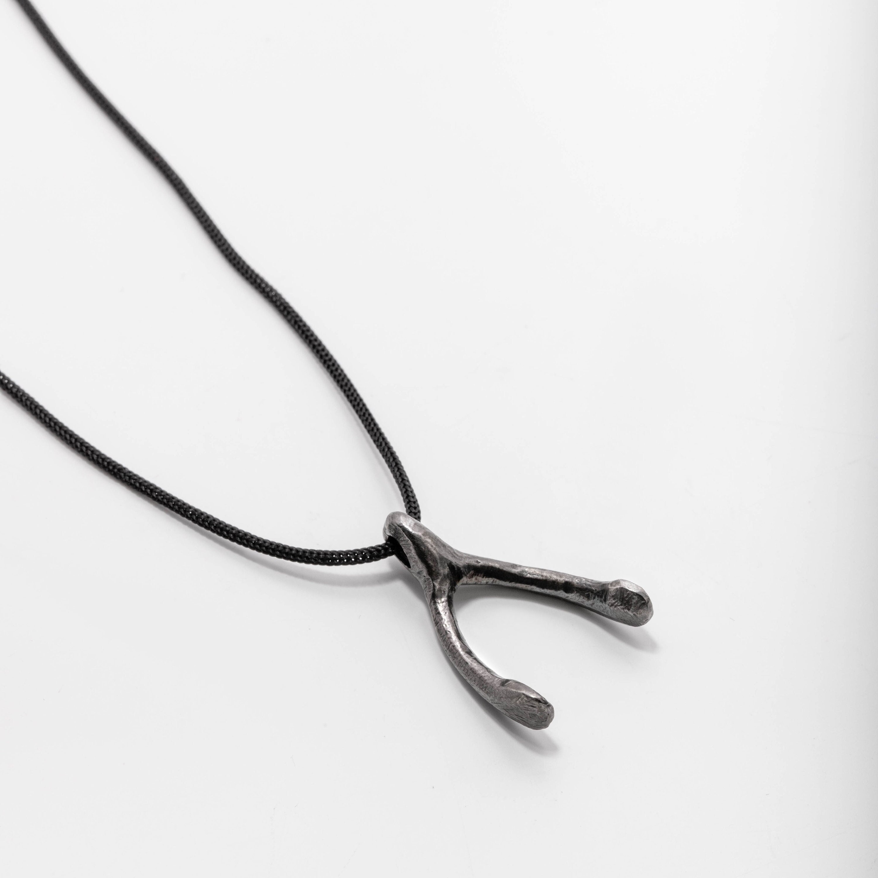 Men Wishbone Pendant UK