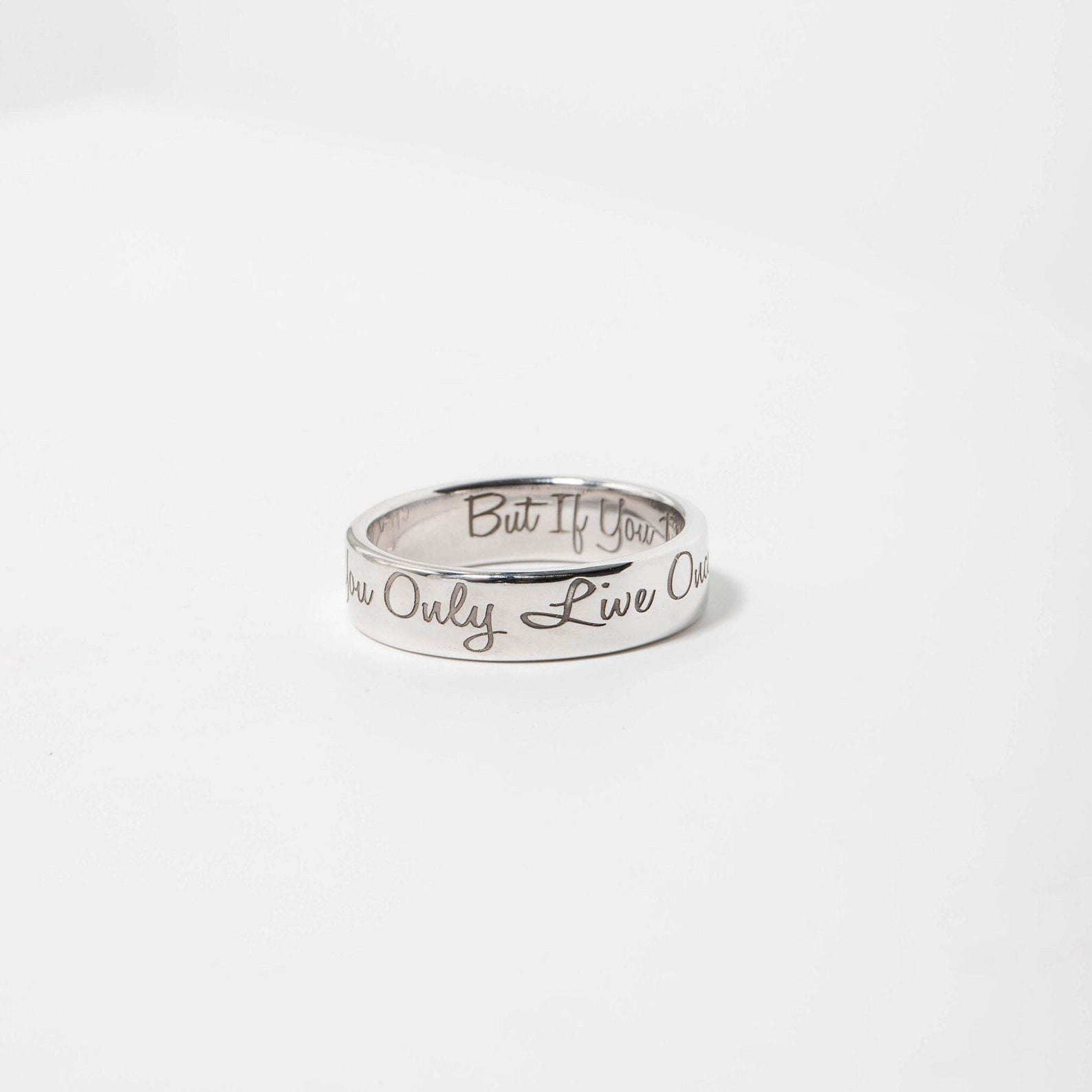 Kid's Actual Handwriting Ring - Custom Name Ring - Personalized ...