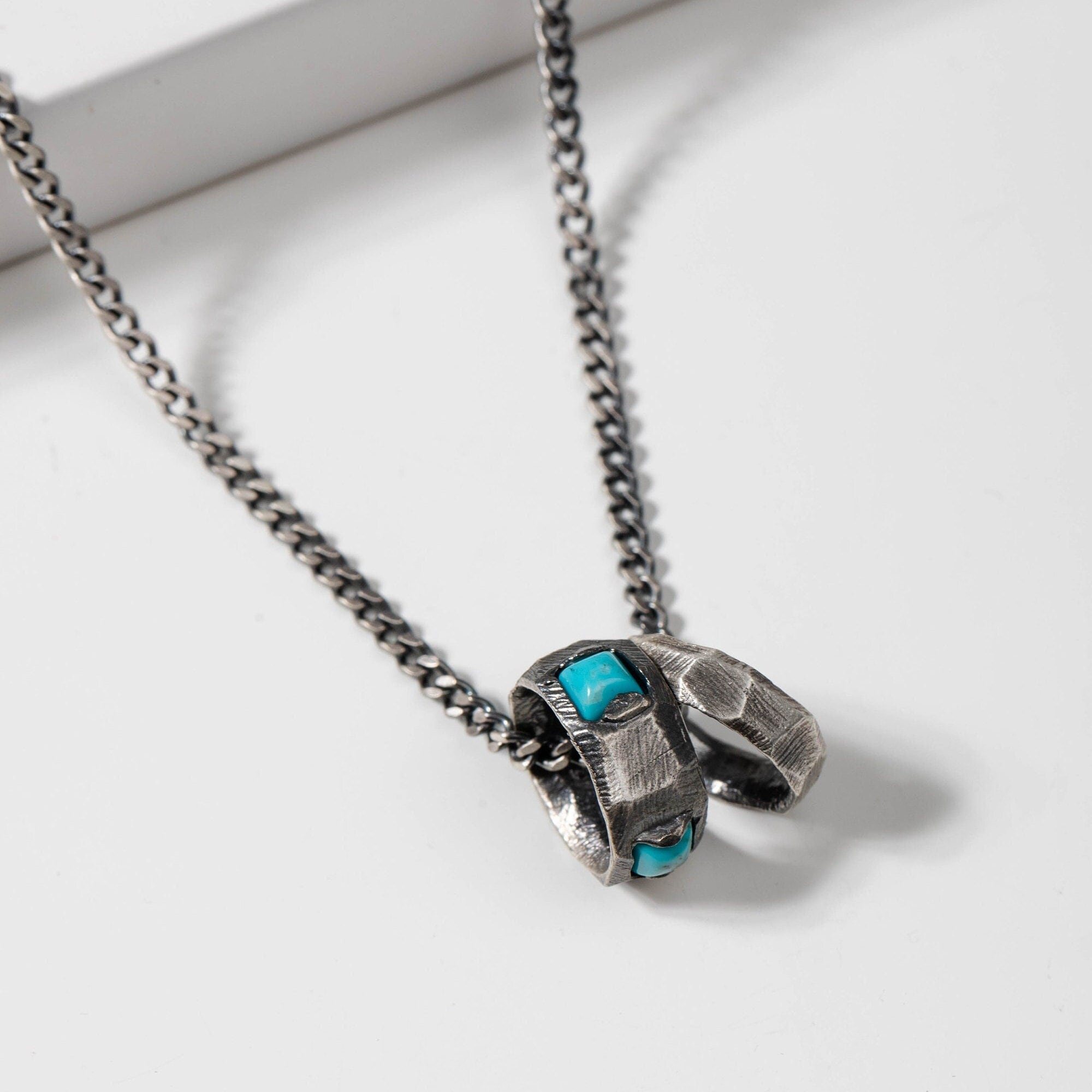 Buy Turquoise Necklace Men Online In India - Etsy India
