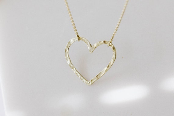 LAMEIDA Open Your Heart Couple Pendant Necklace-Metal necklace Lovers necklace