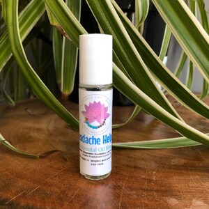 Headache Helper Essential Oils, Aromatherapy, Headache Relief, Headache Essential Oil, Natural Oils