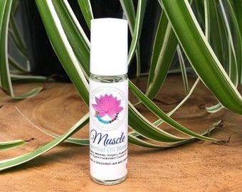 Muscle Relief Essential Oil Blend, Sore Muscle Tension