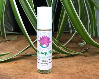 Tranquility Essential Oil, Aromatherapy, Comforting Blend, Peaceful Oil Blend, Natural Remedies, Holistic Oil, Anxious Feelings