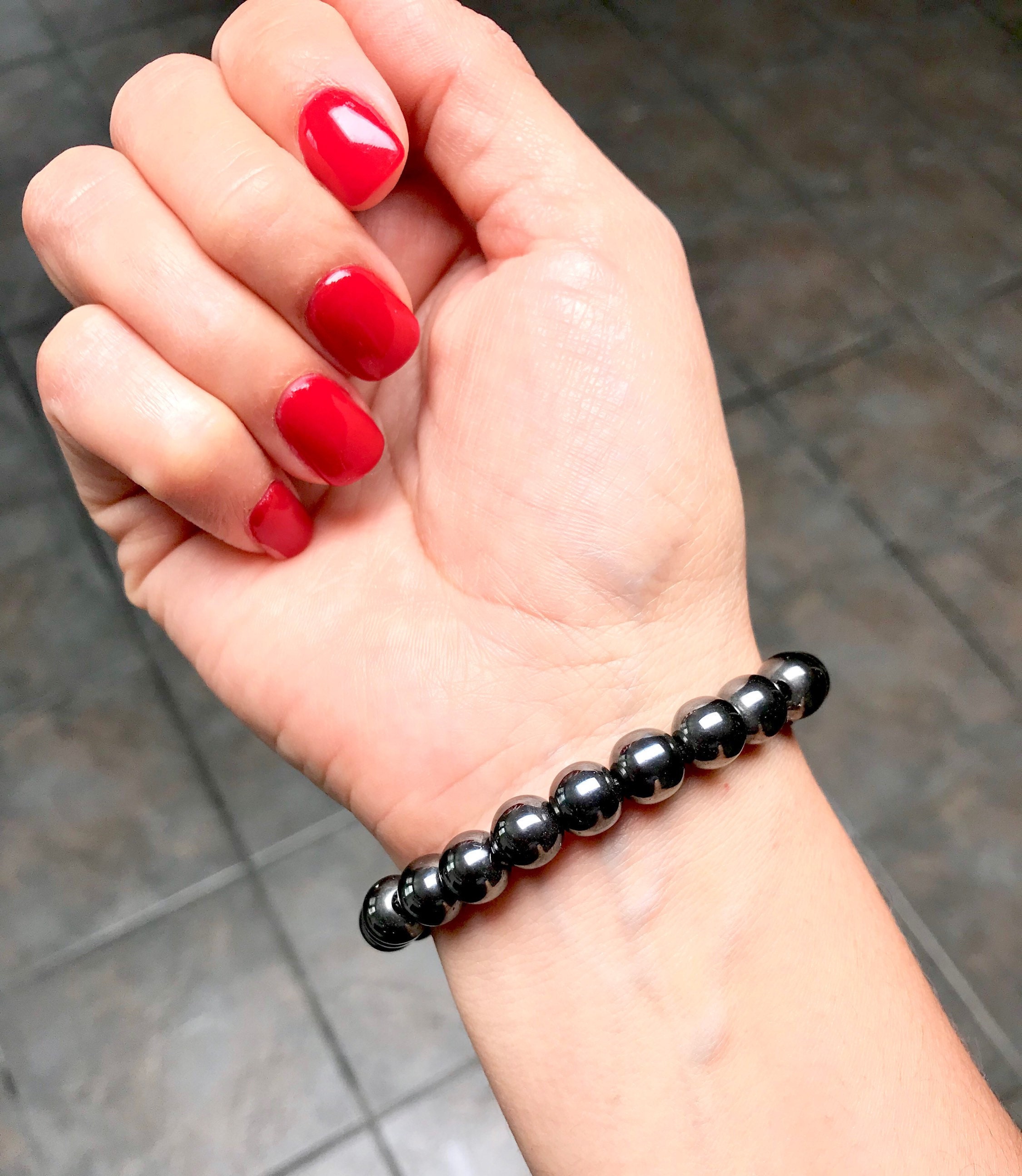 Hematite Diffuser Bracelet Unisex Bracelet Oil Diffuser Essential Oils Oil Bracelet Lava Stones Lava Beads Oil Lava Beads Lava Oil Etsy Canada