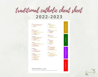 2023 Lutheran Church Calendar Elizabethclareshop | Etsy