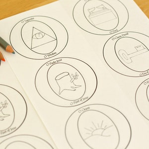 O Antiphons Ornaments Printable: Catholic Advent Devotion / Catholic ...
