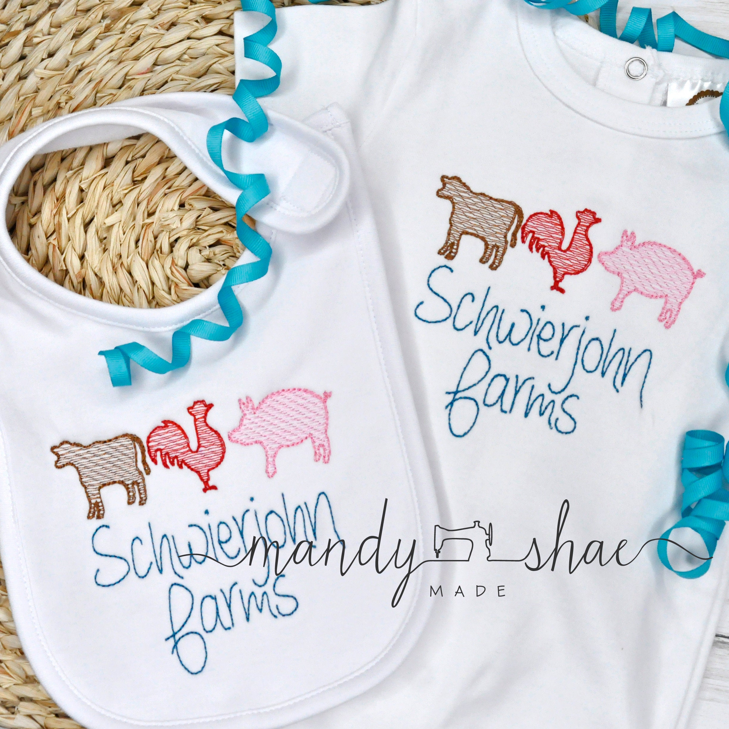 Farm Animal Shirt/children's Personalized Farm Etsy UK