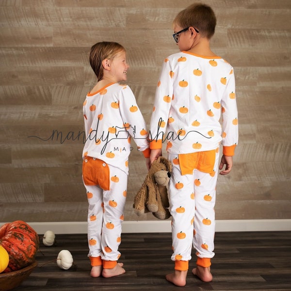 Personalized Pumpkin Children's Clothing Set