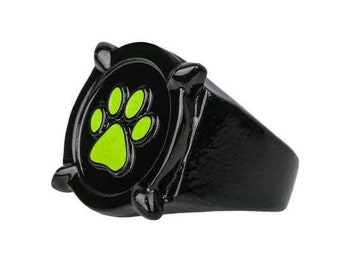 Cat Noir Ring | Adrien's Ring | Cat Superhero Ring | Miraculous Cosplay | Ladybug Costume | Cat Paw Ring - Size 9
