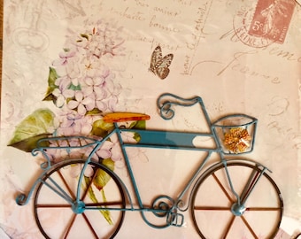 Country metal Bicycle wall decor