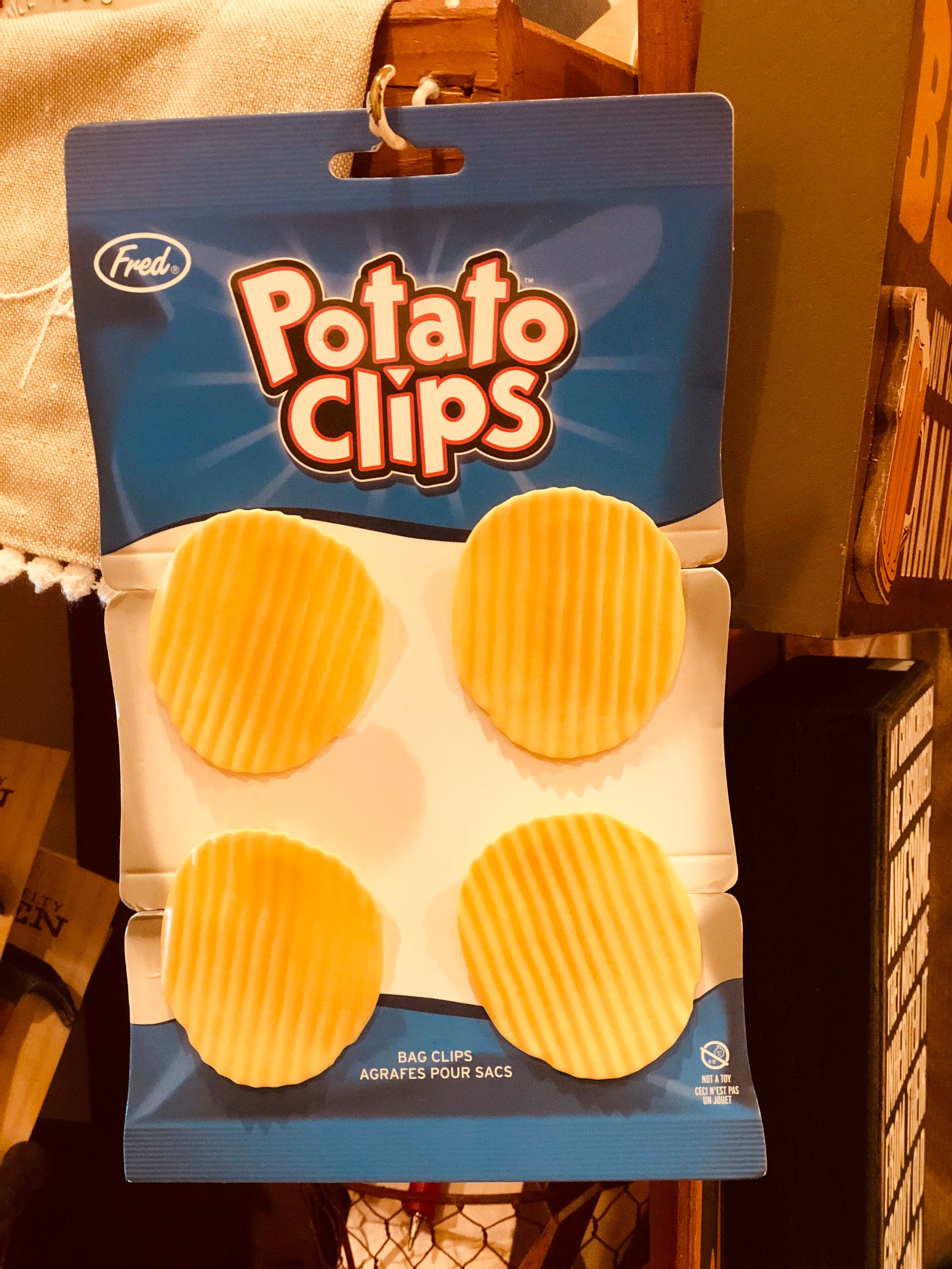 Fred Potato Chip Clips