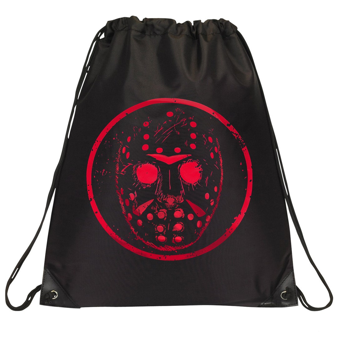 Portafoglio Bipieghevole Jason Voorhees (Venerdì 13) - Pelle Sintetica Nera