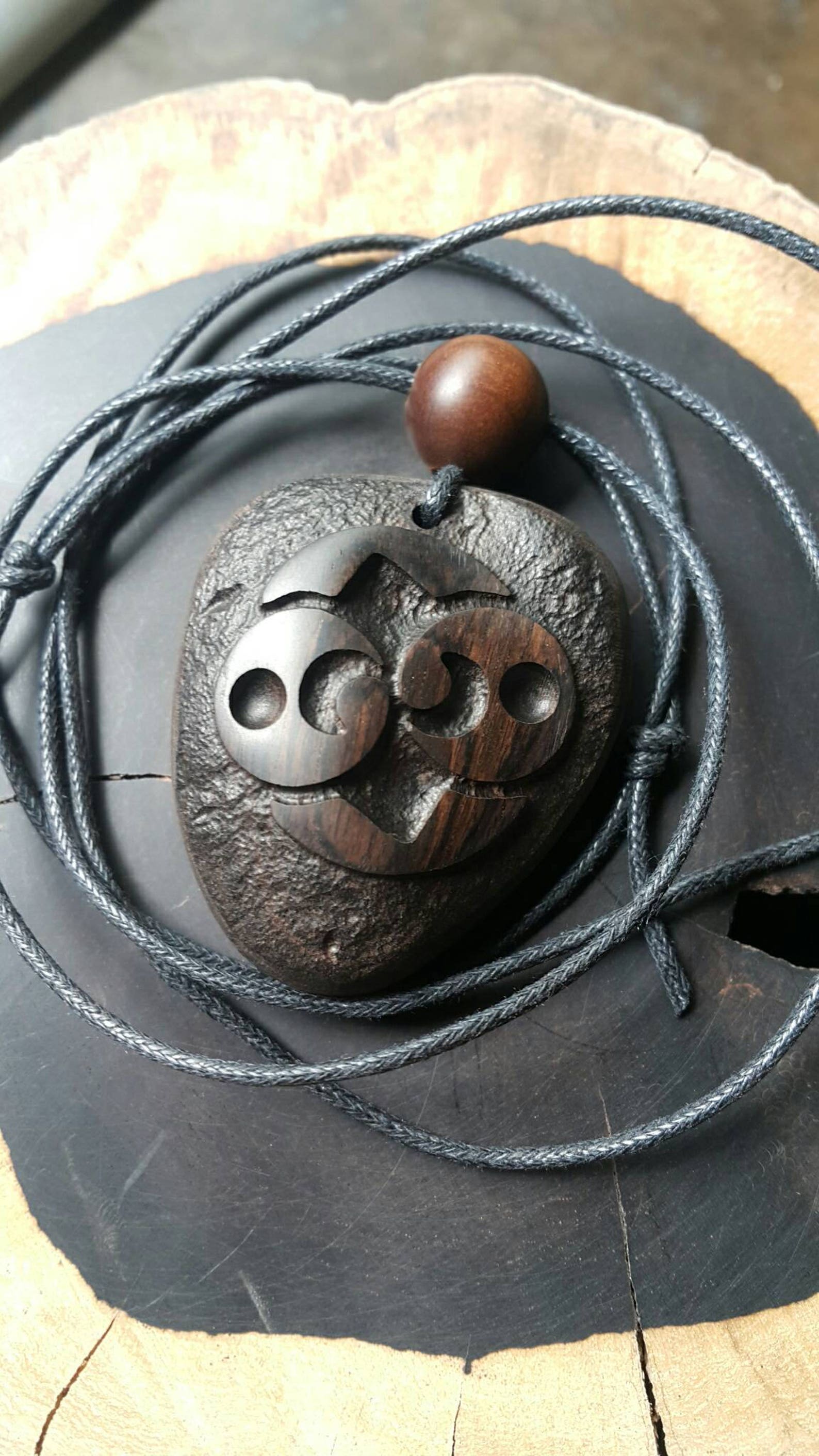 Wooden Roswell Rock/roswell Ufo/alien Stone/mens | Etsy