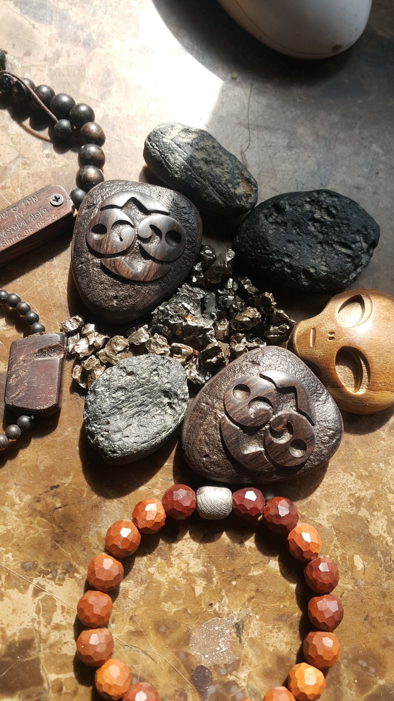 Wooden Roswell Rock/roswell Ufo/alien Stone/mens - Etsy