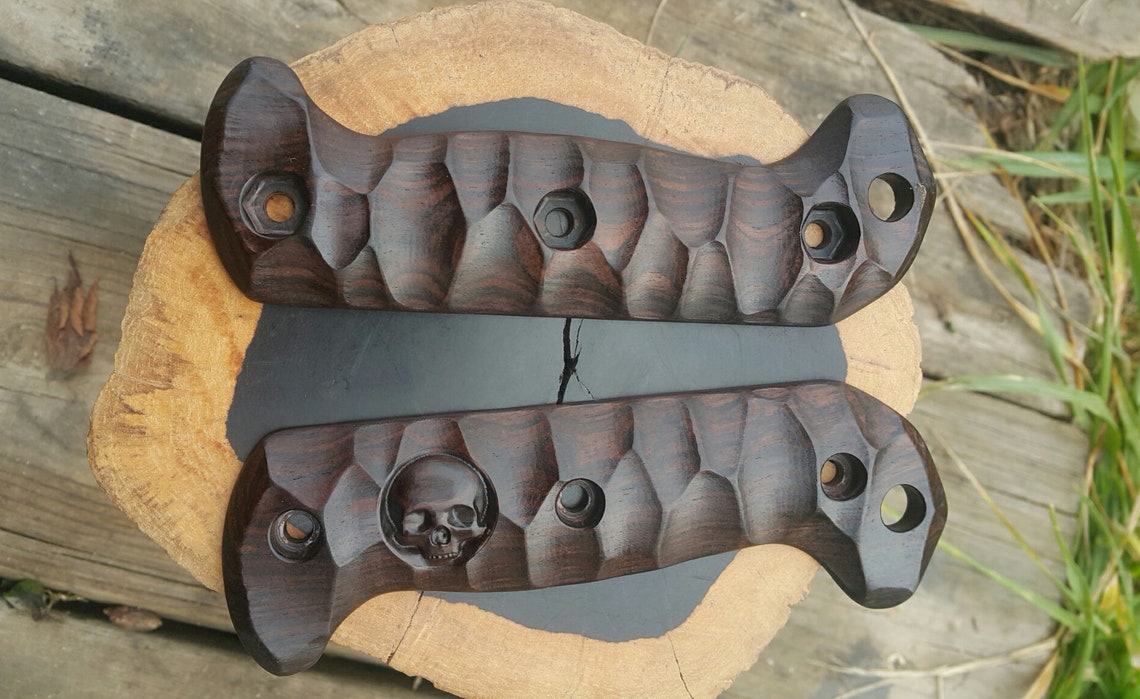 Custom Scales for Kabar Becker BK9/BK9 Wood Scales/bk9 Wooden Etsy