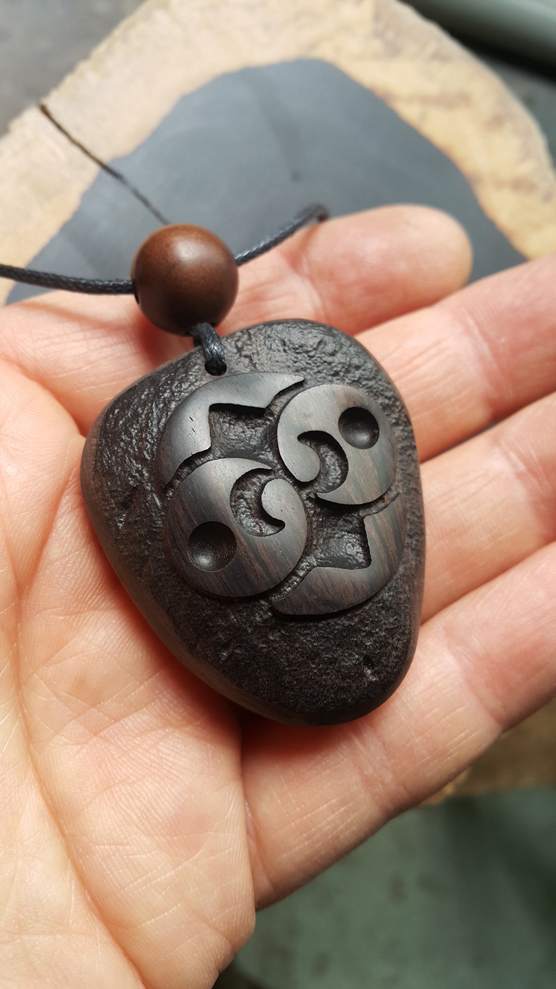 Wooden Roswell Rock/roswell Ufo/alien Stone/mens | Etsy