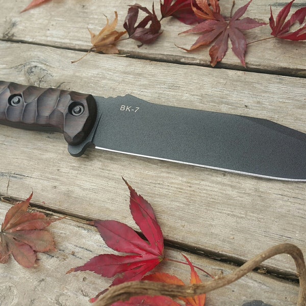 wood scales/Custom scales for Ka-Bar Becker BK7/Wooden knife scales/BK2/BK9/BK7 knife handles/freeshipping in USA