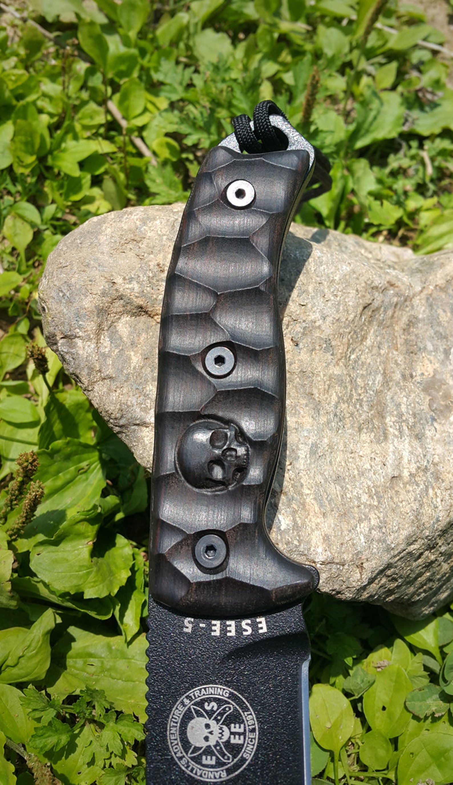 ESEE knives 5PBK scales/personalized knifehandle/wooden Etsy
