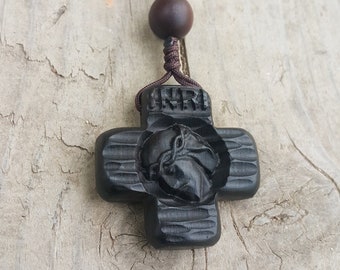 Wooden rosary-mens rosary-catholic rosary-Confirmation gift -Baptism gifts-First Communion gifts-freeshipping in USA