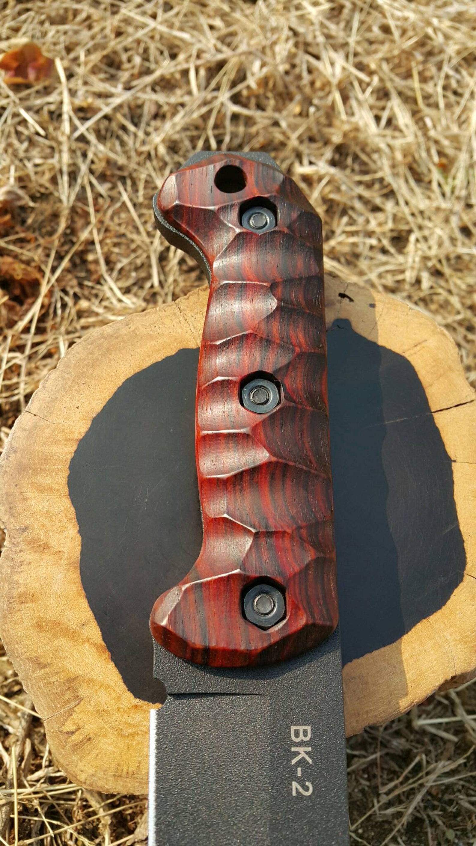 Custom Scales for Bk2/wooden Scales/personalized Knife Etsy