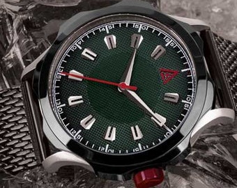 Microbrand Dress Watches: Nº 1953 Green by WT Author Watch Co.