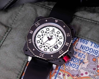 Rugged Tool Watch: Nº 1984 White by WT Author Watch Co.