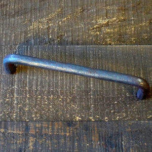 Cabinet Pull, Dresser Handle, Steel Furniture Pull, Iron Handle, Forged, Industrial, Farmhouse, Drawer Pull, Kitchen Handle, Cabinet Handle