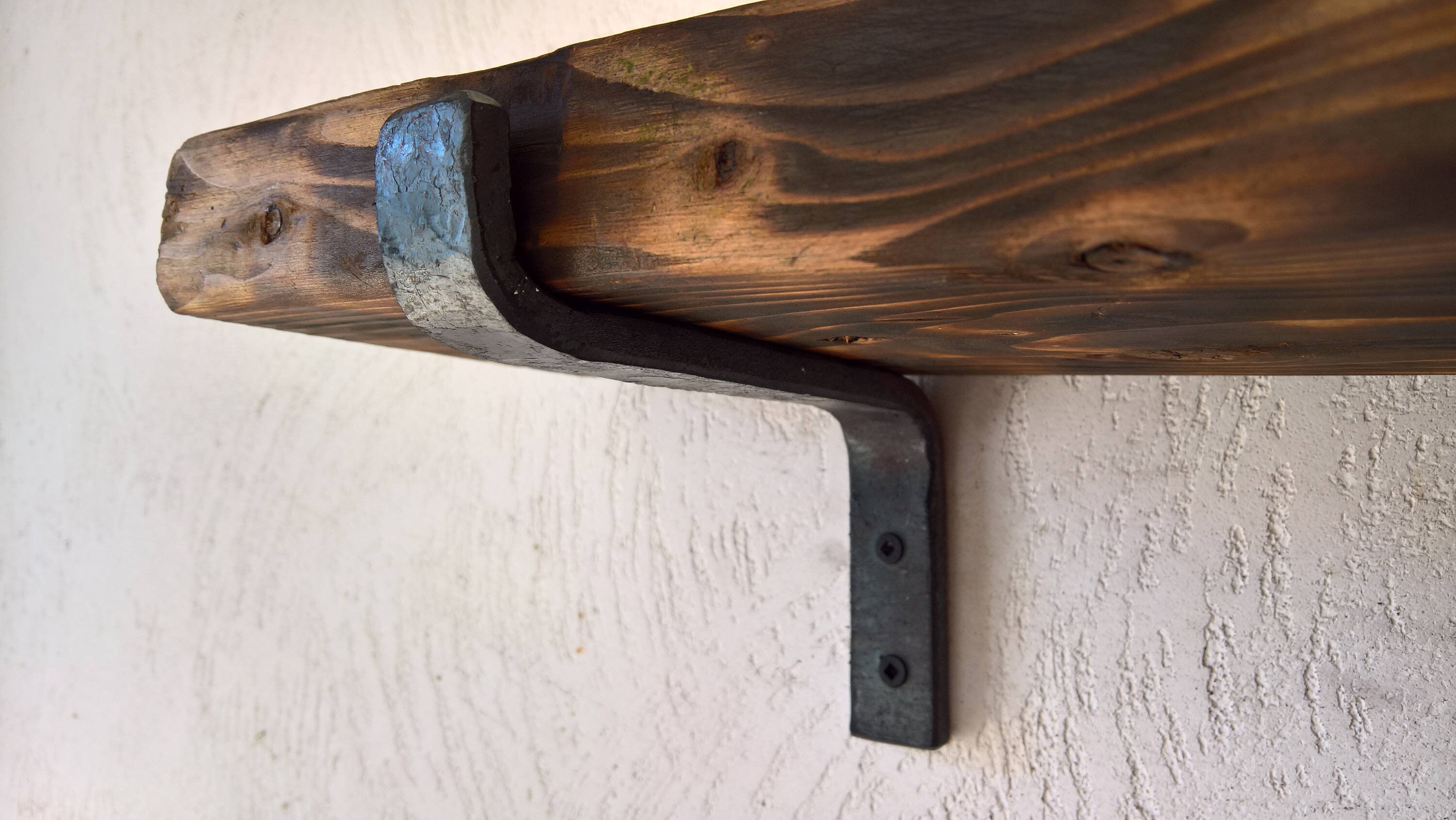 Heavy Duty Industrial Shelf Bracket; Metal Shelf Bracket, Retro Wall