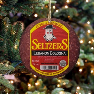 Seltzer's Lebanon Bologna (Handmade ornament)