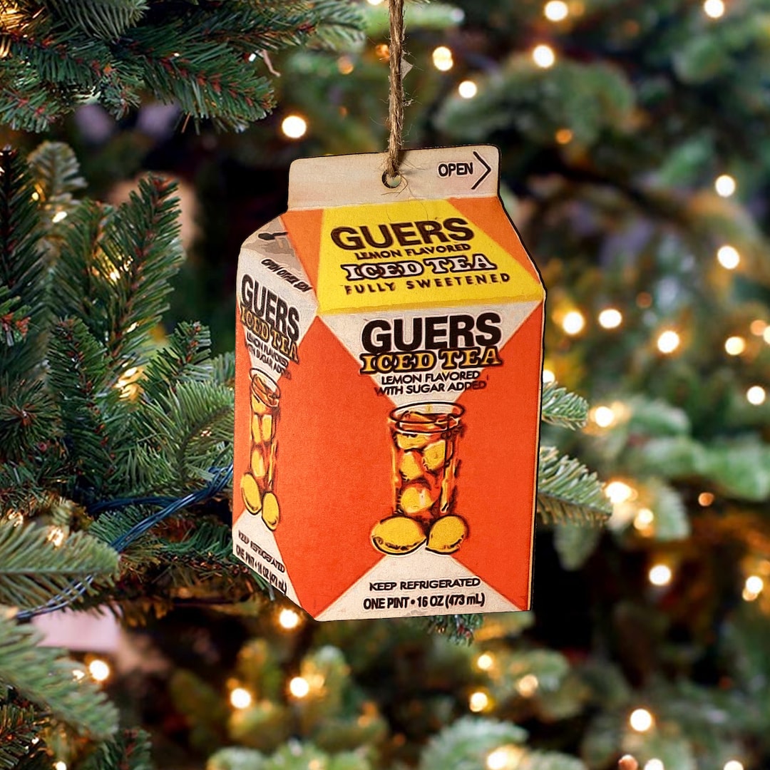 Guers Iced Tea handmade Ornament Etsy