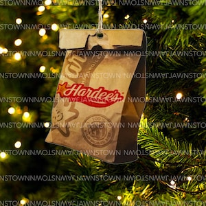Hardees  (Handmade Ornament)