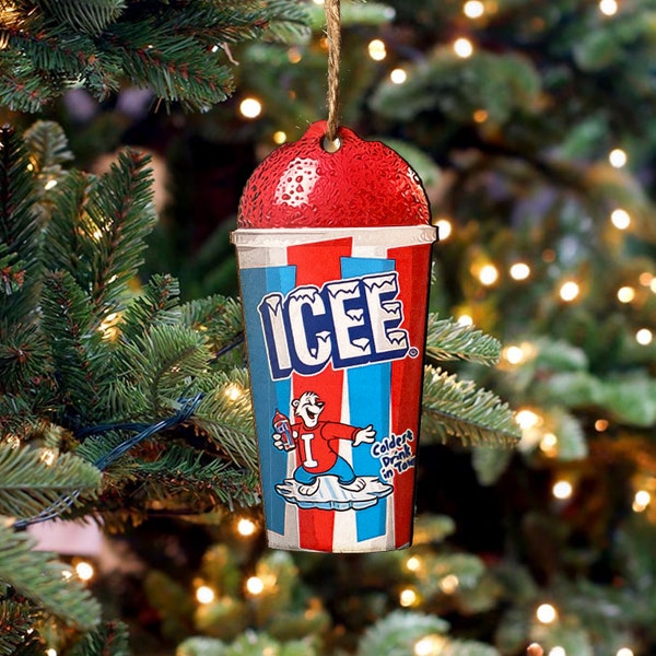 ICEE Slushie (Handmade Ornament)