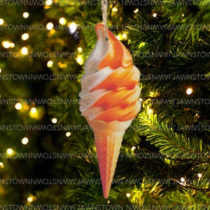 Boardwalk Ice cream (Handmade Ornament)