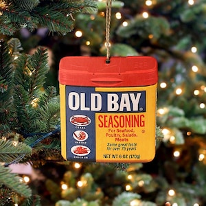 Old Bay Seasoning (Handmade Ornament)