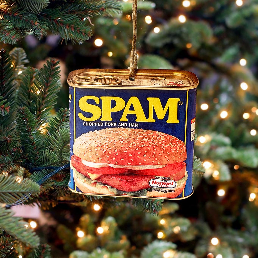 Spam handmade Ornament Etsy