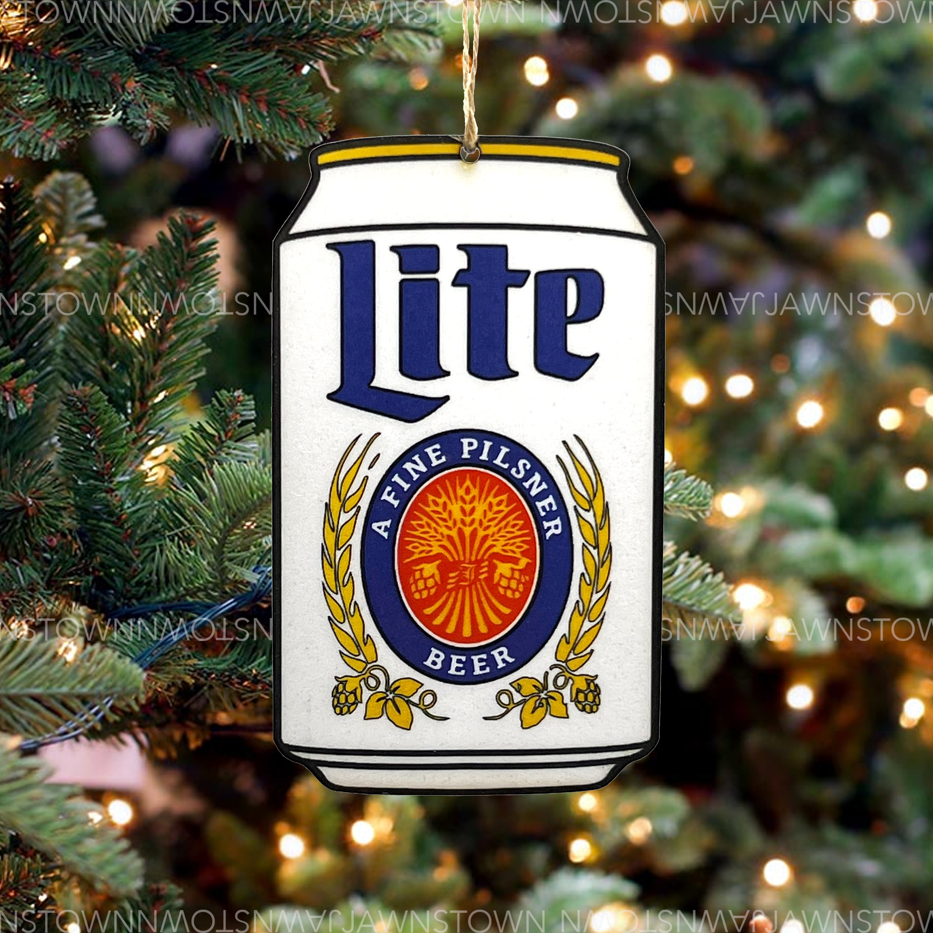 Miller Lite Sells Six-Packs of Drinkable Beer Ornaments